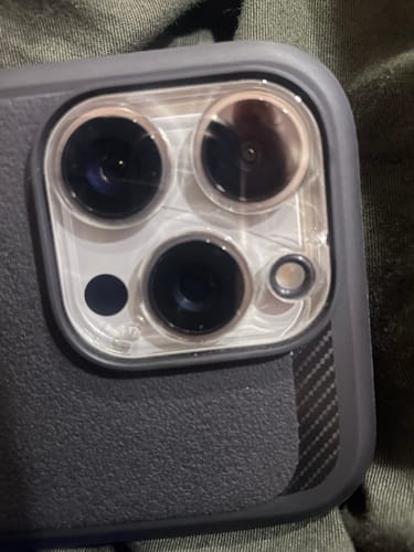 Customer photo review of ultraglass.in Camera Lens Protector for iPhone