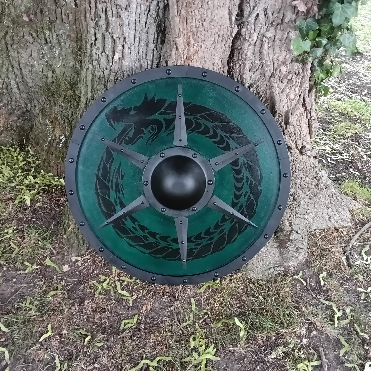 Customer photo review of Jörmungandr Shield - Trollkors