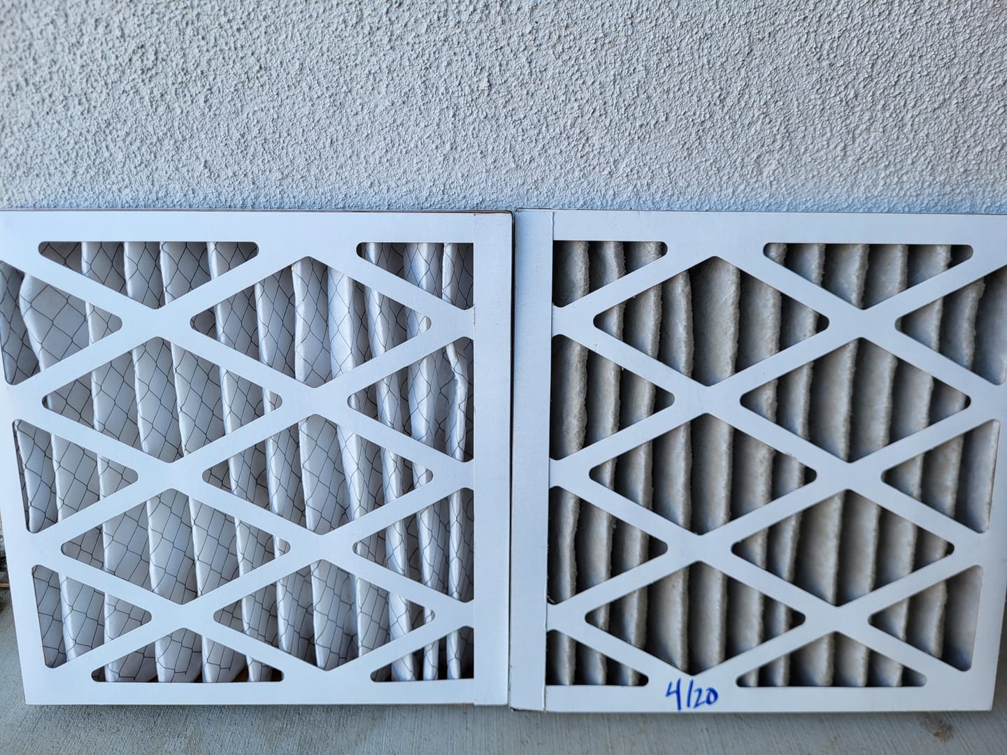 Customer photo review of 10x10x2 MERV 13 Air Filter