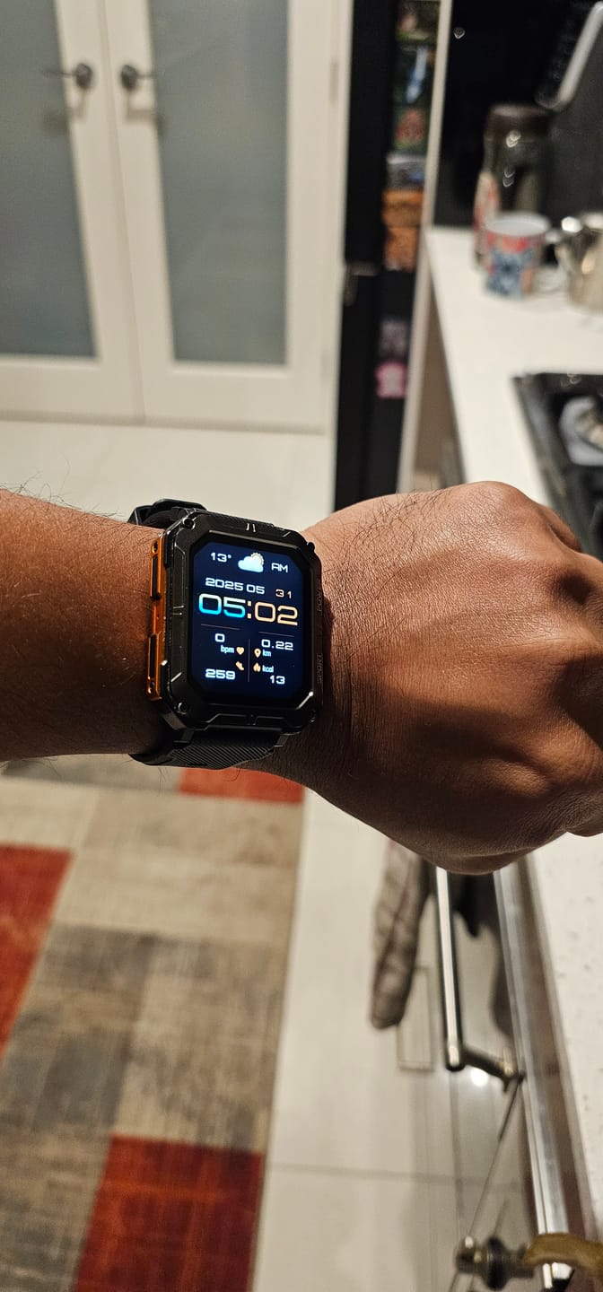 Customer photo review of Hard Hat Smartwatch Original