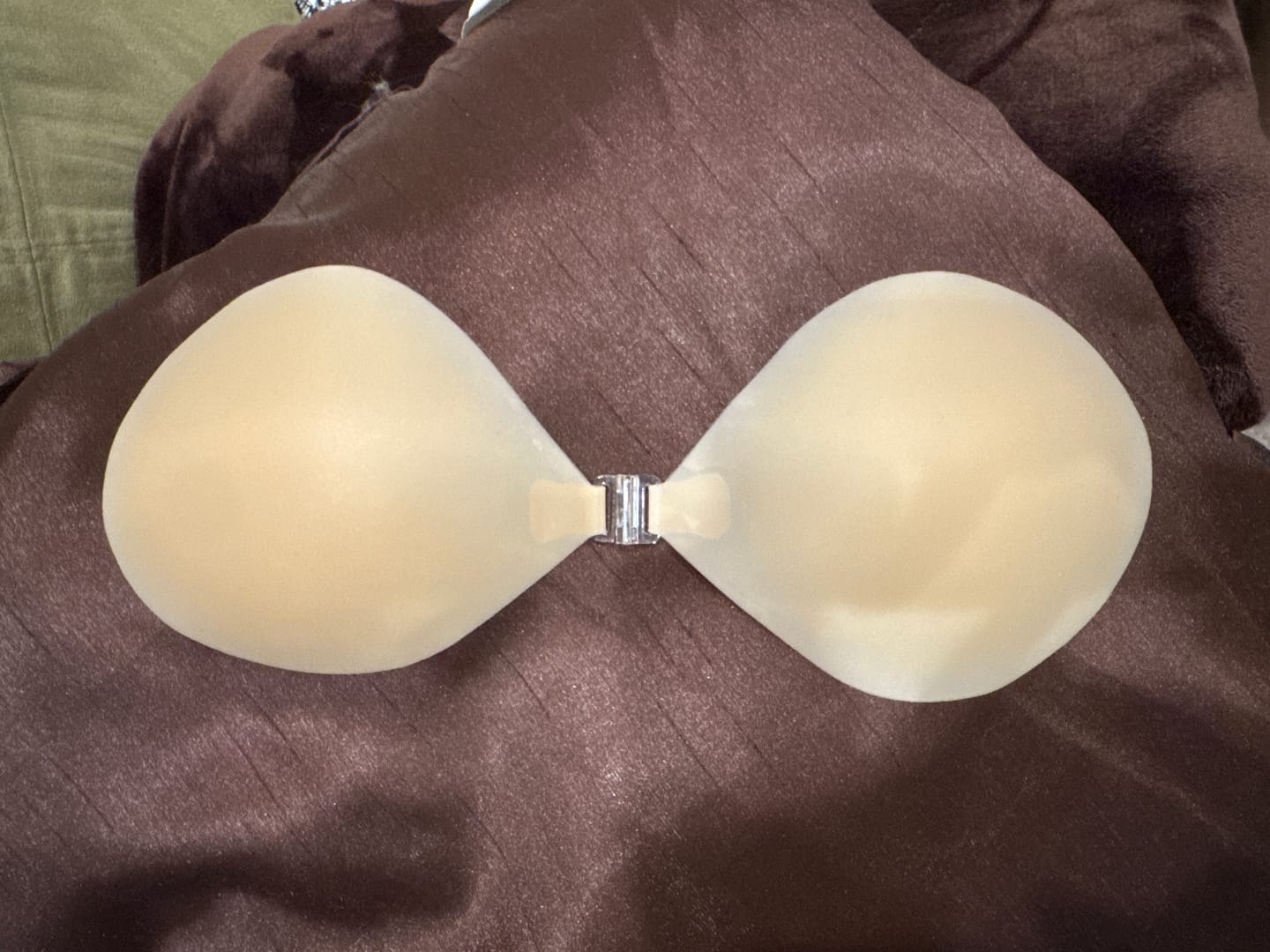 Customer photo review of Silicone Sticky Bra in Bare