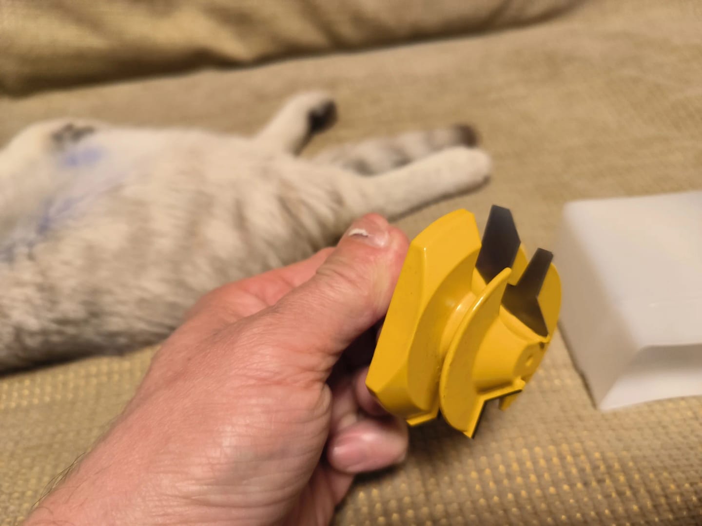 Customer photo review of PROMASTERTOOL™ 45° Lock Miter Router Bit - 1/2" Shank