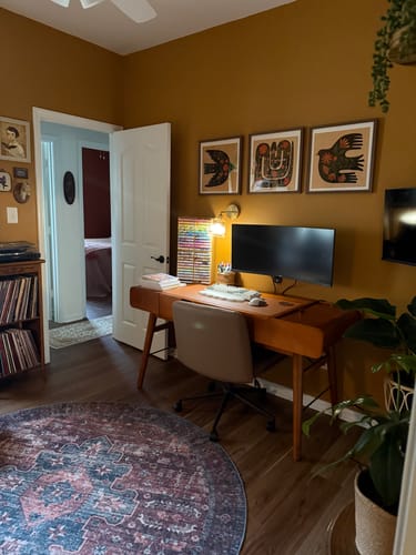 Customer photo review of Truckee River Snake Art Print