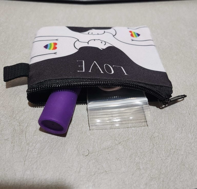 Customer photo review of True Love Coin Purse