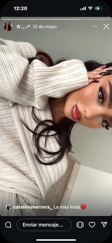 Customer photo review of SWEATER LINA BURDEO