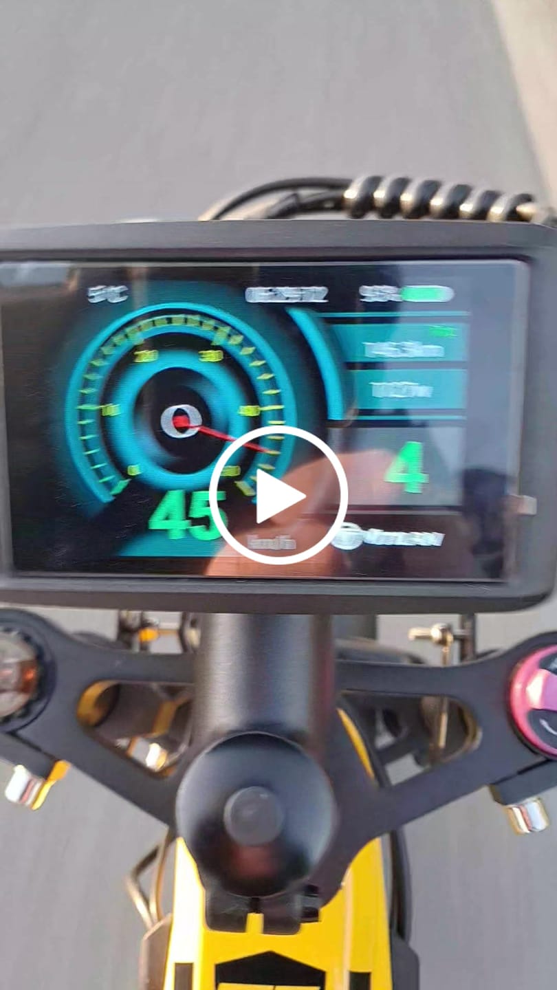 Customer video review of T7 Full Suspension Mountain E-bike