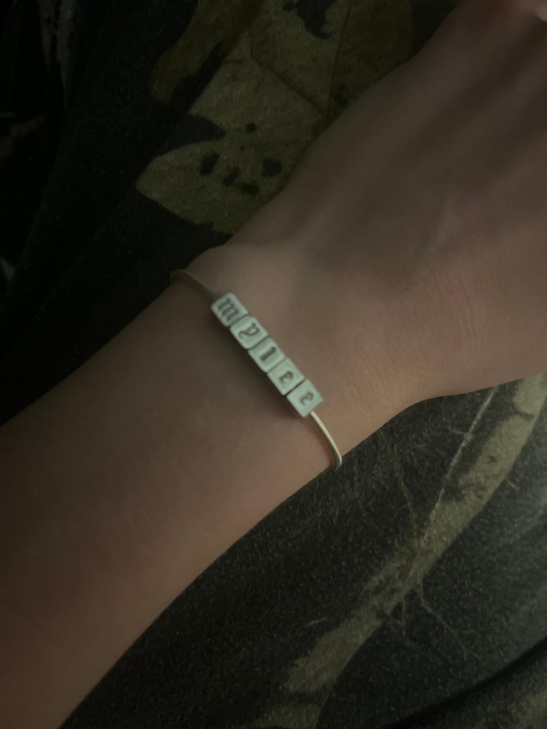 Customer photo review of REAL SNAKE BRACELET
