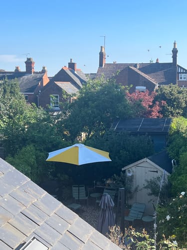 Customer photo review of Fabric Paint -- Mustard Yellow