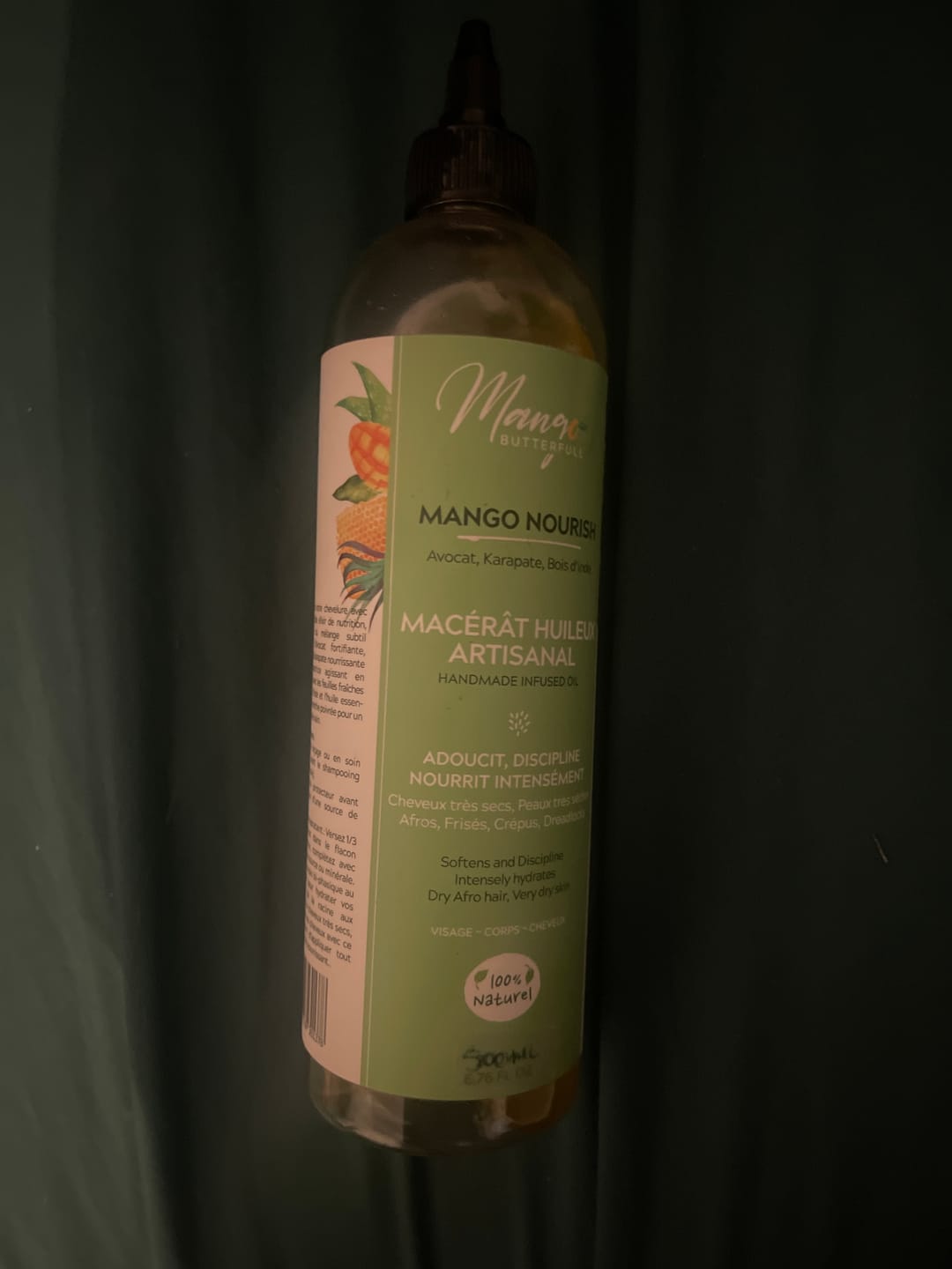 Customer photo review of Macérât huileux artisanal NOURISH