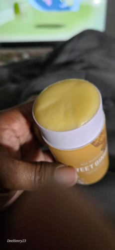 Customer photo review of Sweet Ginger Vapor Rub