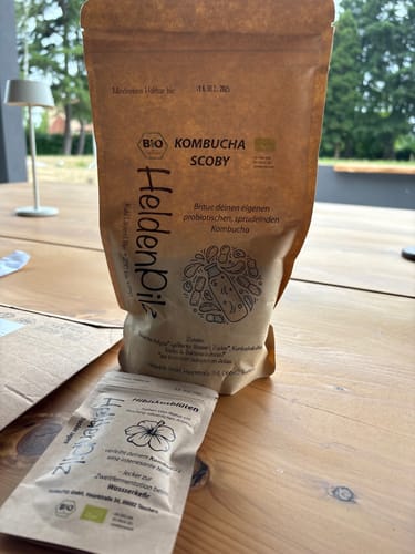 Customer photo review of Kombucha-Meisterkit: BIO Scoby & Starterflüssigkeit