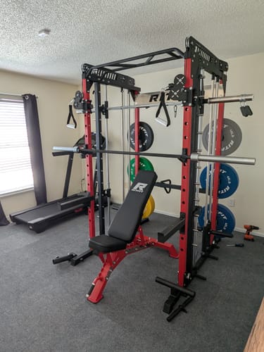 Customer photo review of RitFit M1 PRO Smith Machine Home Gym Package Comprehensive All-In-One Workout System