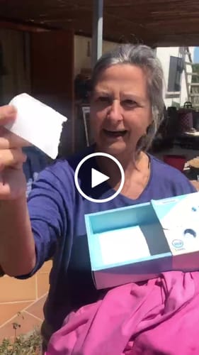 Customer video review of Eco-Tiras de Detergente 40 lavados Natulim