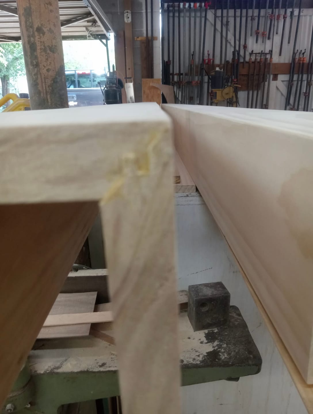 Customer photo review of PROMASTERTOOL™ 45° Lock Miter Router Bit - 1/2" Shank