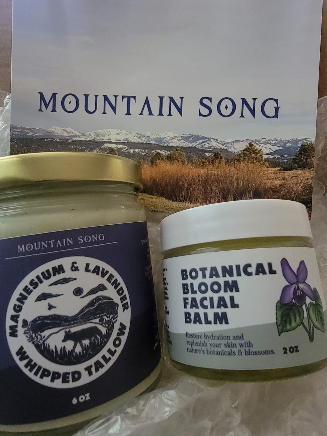 Customer photo review of Magnesium & Lavender Whipped Tallow