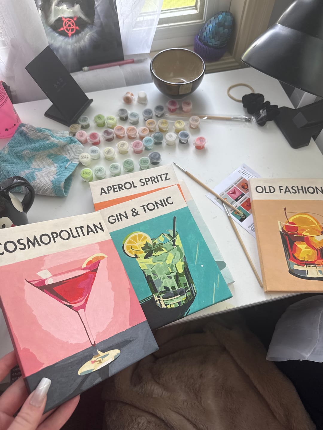 Customer photo review of 6 Mini Paintings - Cocktail Deluxe Set