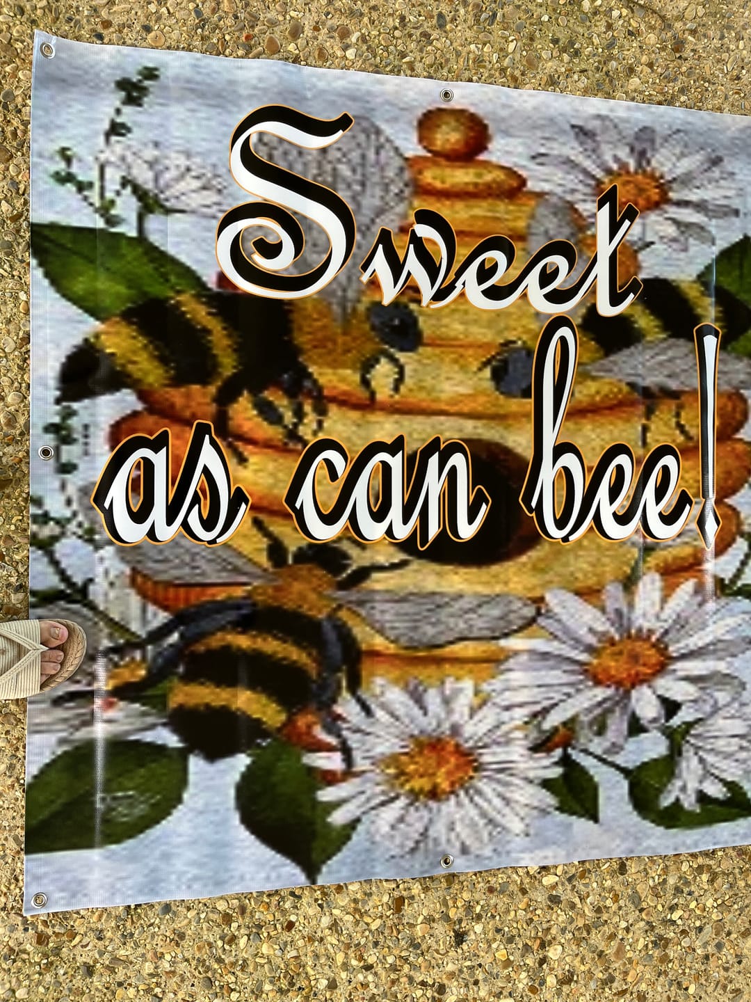 Customer photo review of HD Vinyl Banner – Single Sided | 13oz | Custom Sizes