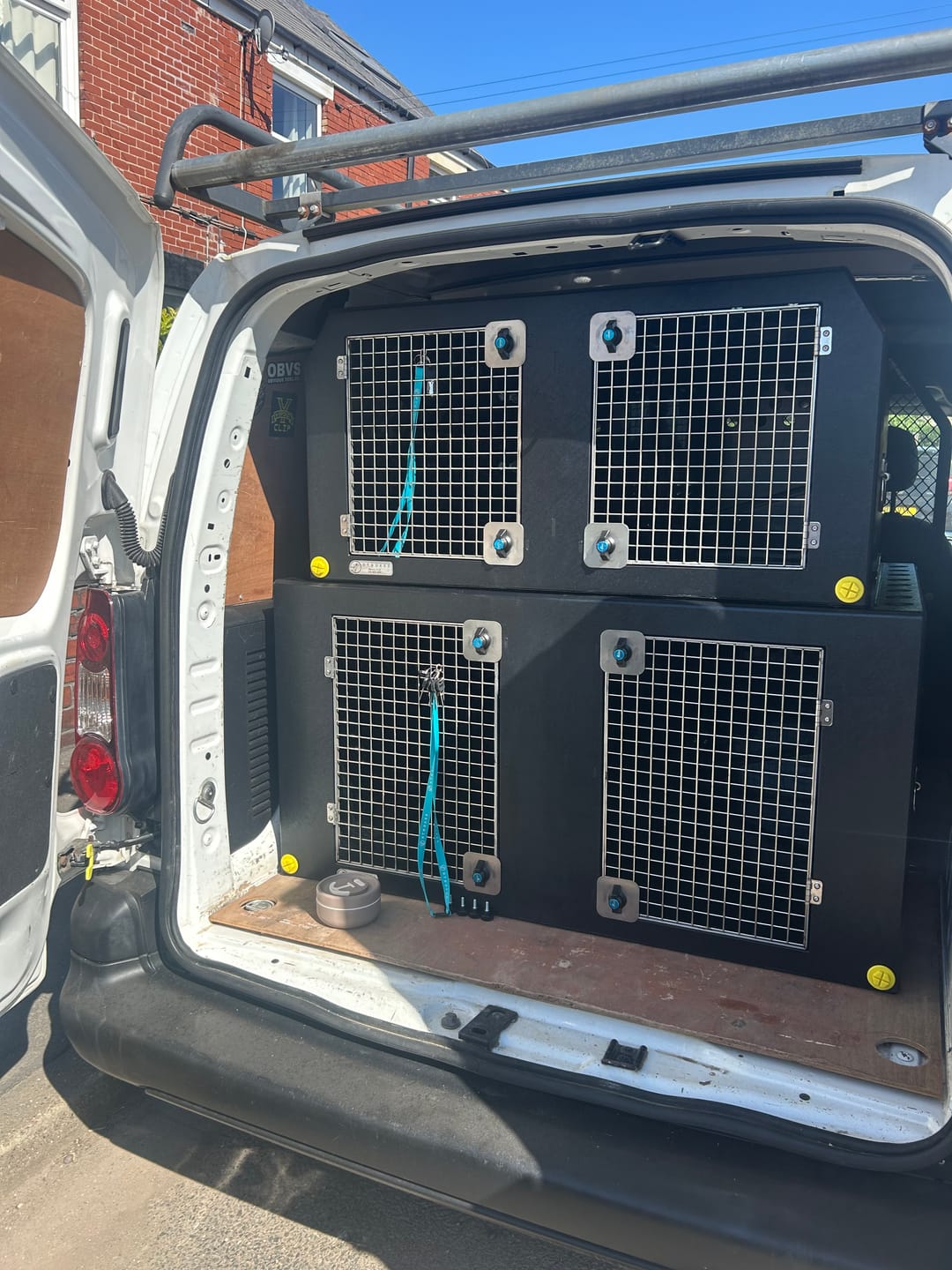 Customer photo review of Dog Van Kit | Peugeot Partner | 2008-Persent |Double stack | DT VS1