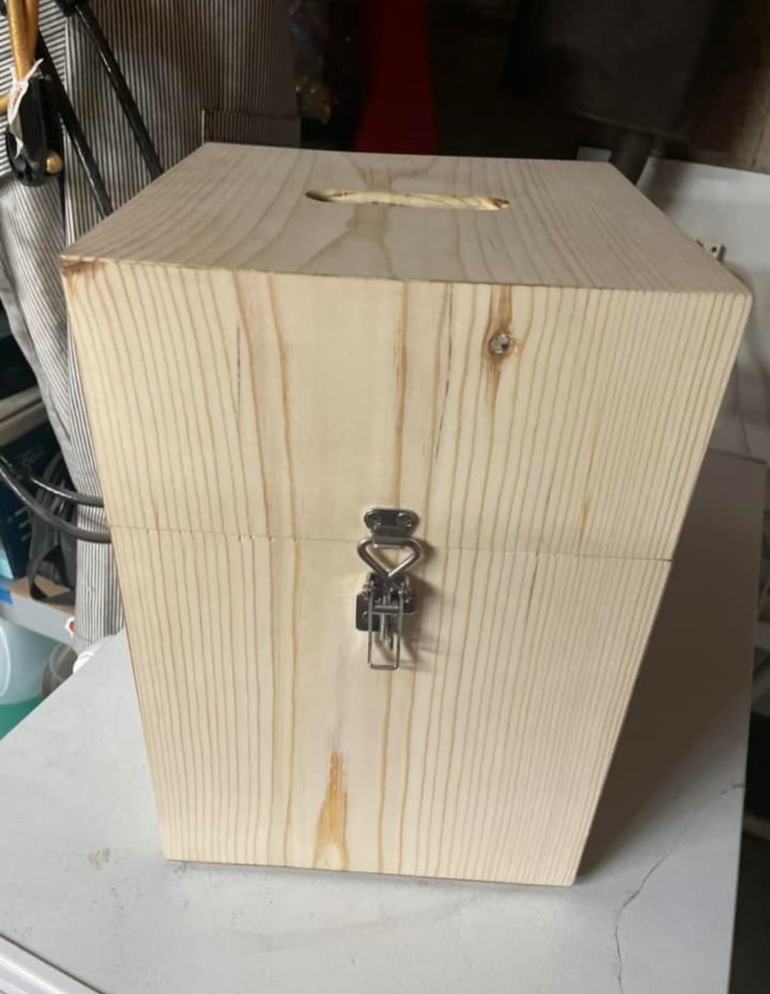 Customer photo review of PROMASTERTOOL™ 45° Lock Miter Router Bit - 1/2" Shank