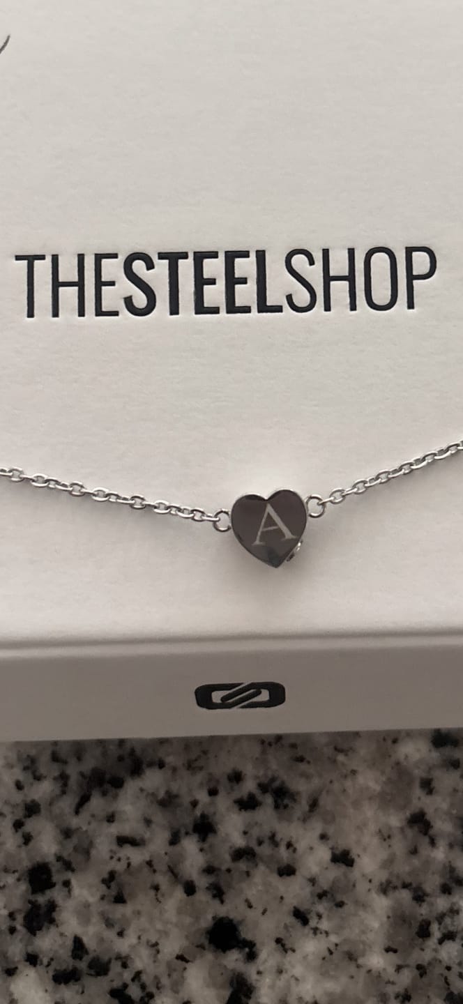 Customer photo review of Heart Urn Bracelet