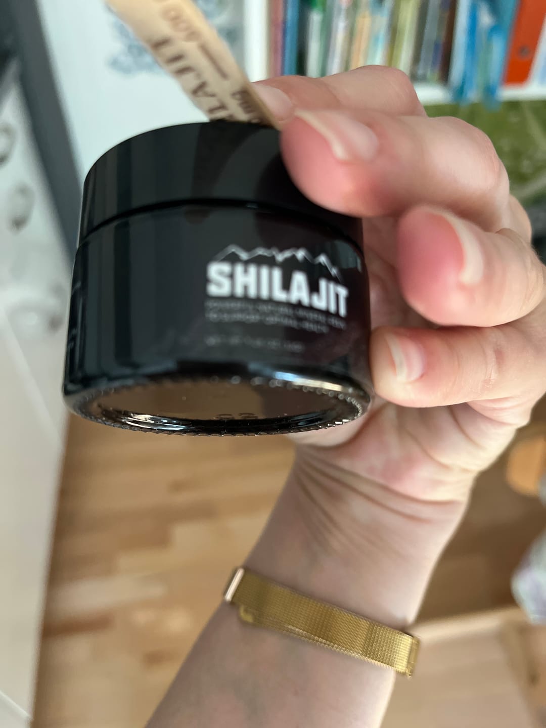 Customer photo review of 100% Himalaya Shilajit