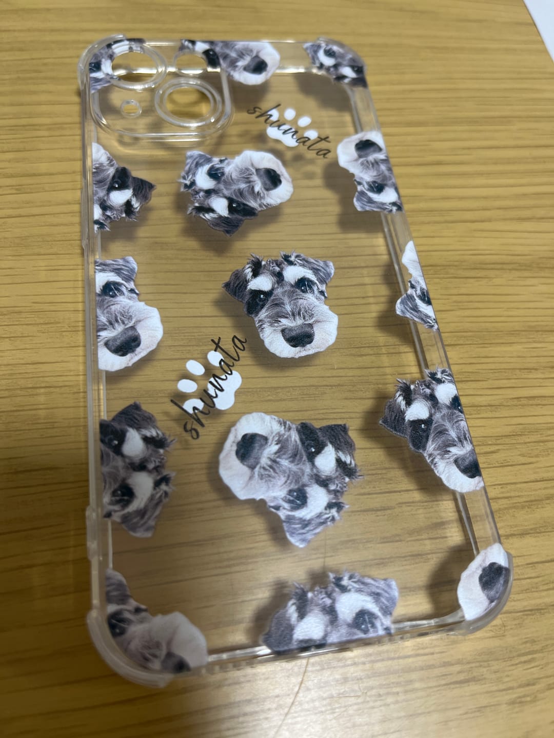 Customer photo review of ペットの写真で作るオリジナルユアフォトスマホケース02（iPhone,Android）