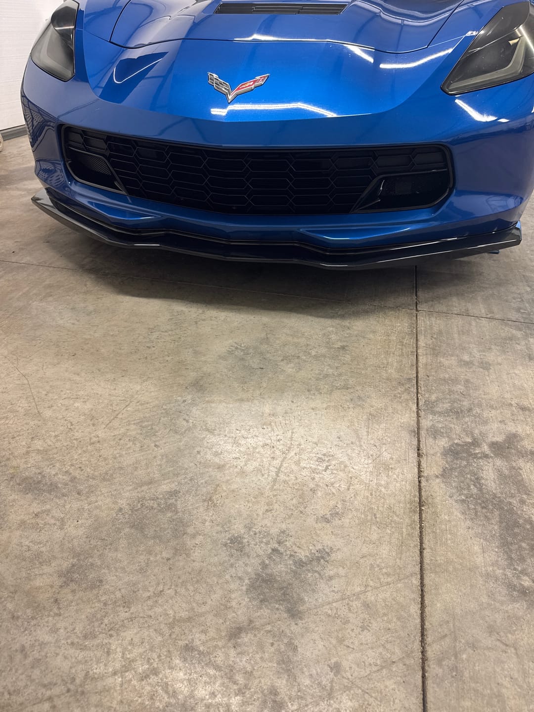Customer photo review of Chevrolet Corvette C7 Stage 2 Front Splitter