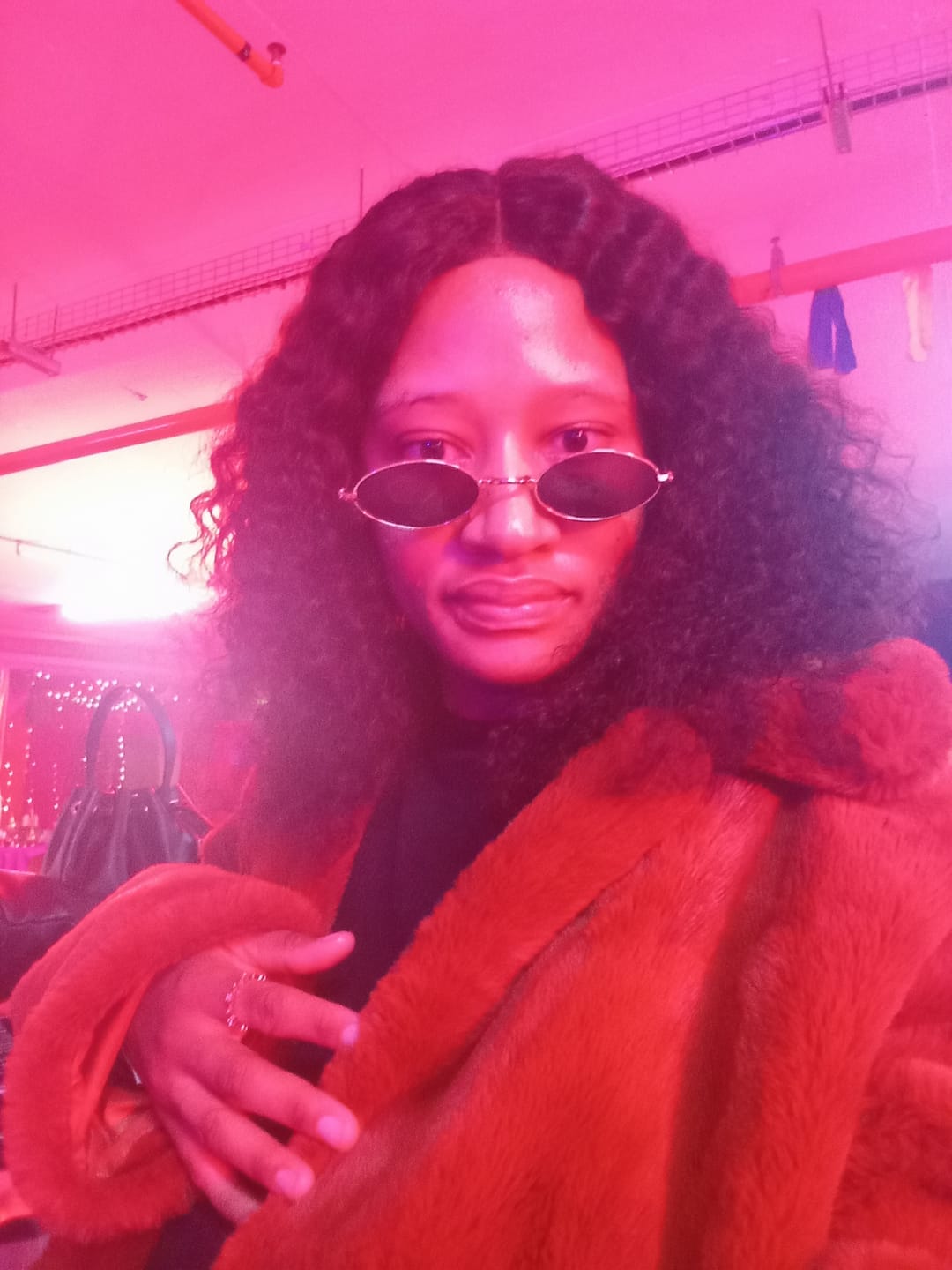 Customer photo review of Jerry Curly 4 X 4 Closure Wig