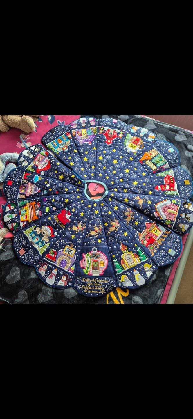 Customer photo review of Marble Craft Cotton Blender Fabric - John Louden
