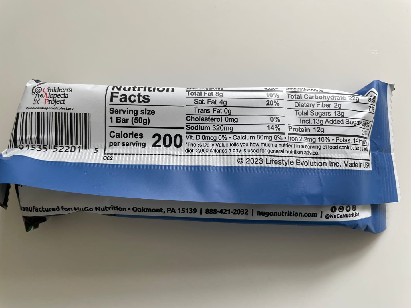 Customer photo review of Chocolate Almond