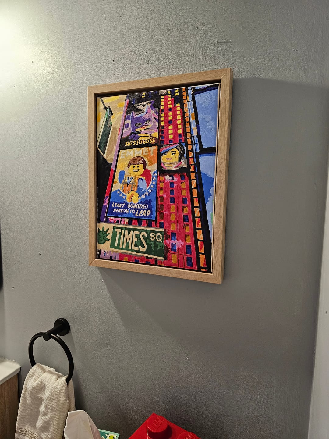Customer photo review of Custom Paint by Numbers Kit