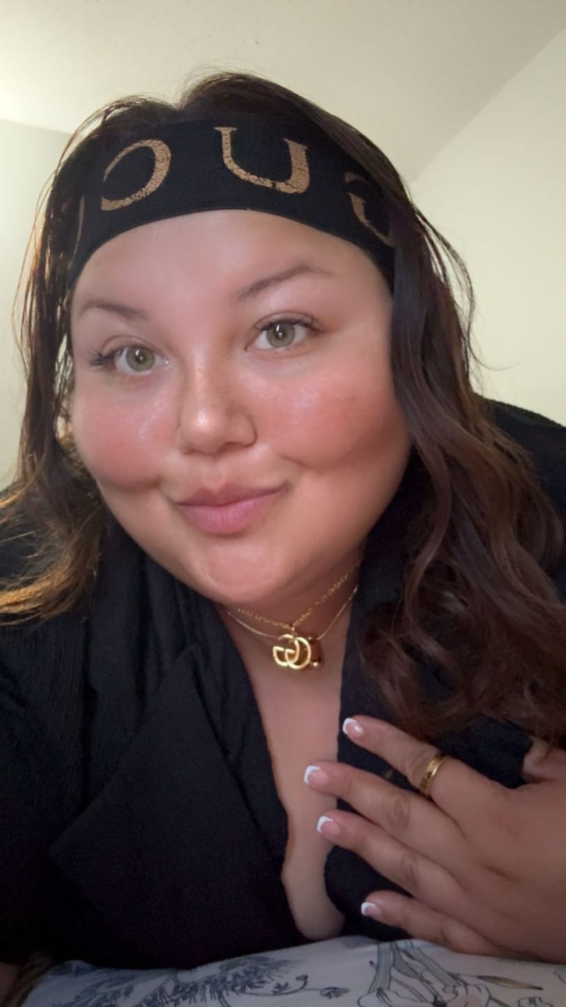 Customer photo review of P Triangle Earring