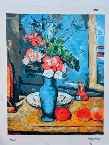 Customer photo review of Le Vase Bleu (The Blue Vase)