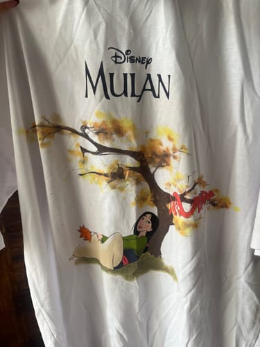 Customer photo review of MULAN GRAPHIC TEE