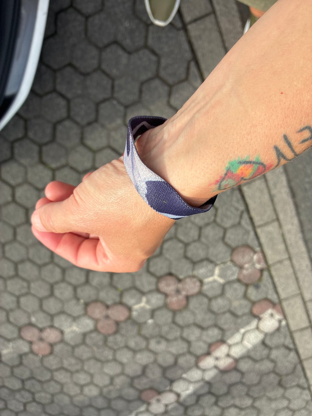 Customer photo review of Push Your Limits - Elastisches Armband