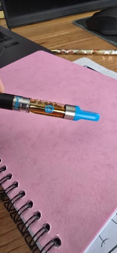 Customer photo review of COOKIES LONDON POUND CAKE THC-A CARTRIDGE - 1G 510 Thread