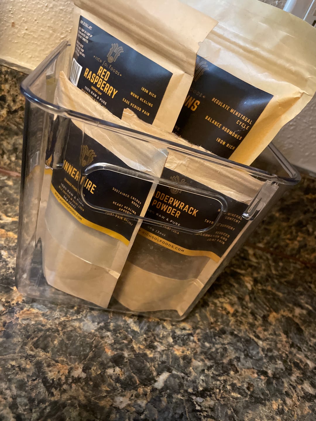 Customer photo review of Womb Wellness Bundle - Fight Fibroids, Painful Periods, PCOS and Irregular Cycles