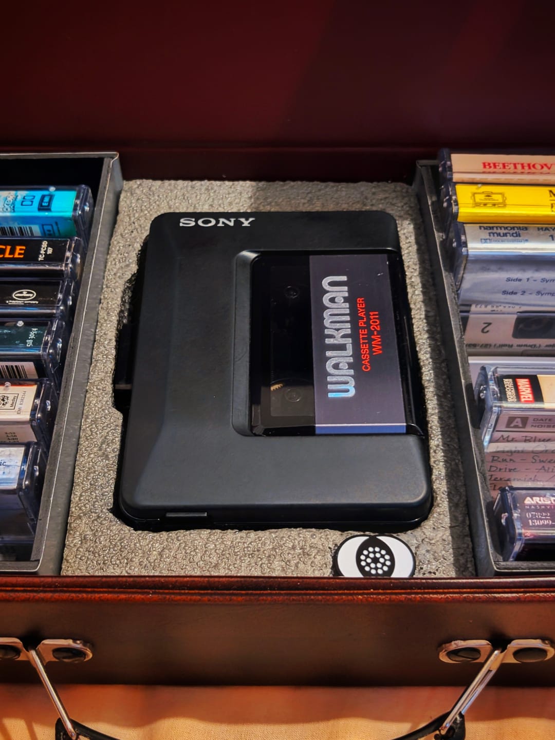 Customer photo review of Sony Walkman WM-2011 Portable Cassette Player