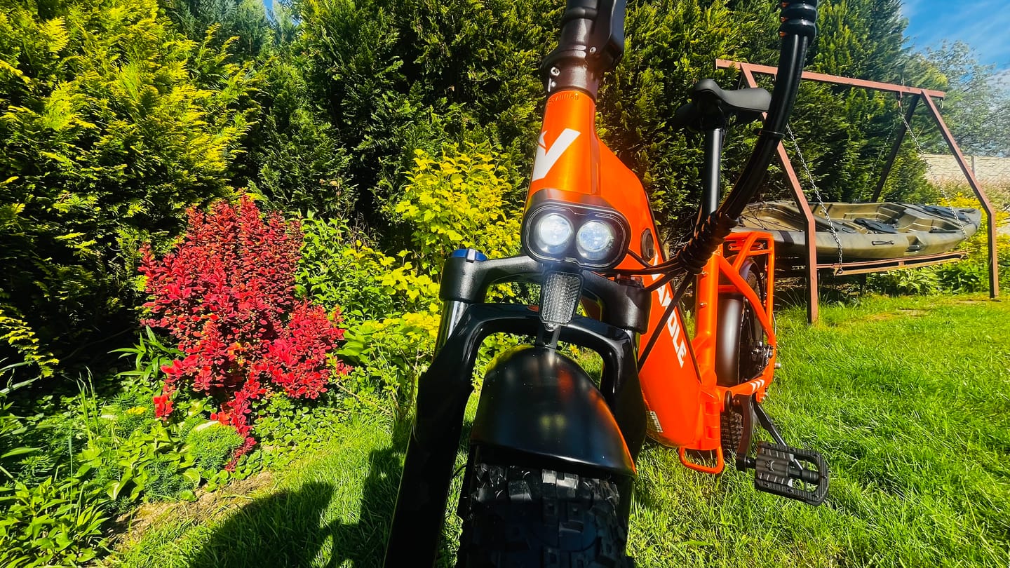 Customer photo review of Vakole VT4 250W 20" Foldable Electric Bike 468Wh Compact Step-through E-bike 36V 13Ah Battery