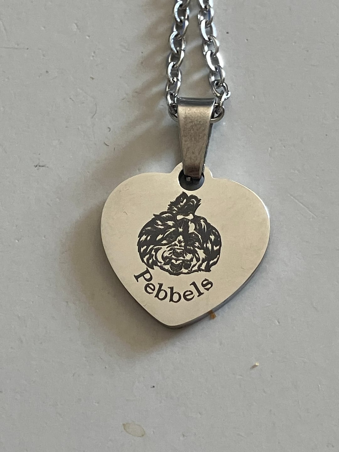 Customer photo review of Fotogravur - Individuelle Kette