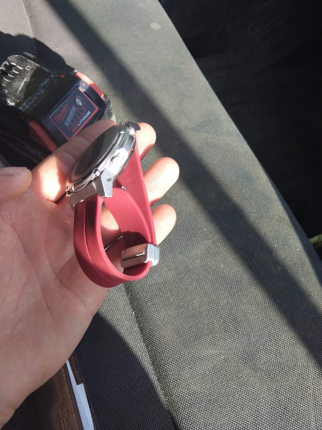 Customer photo review of Red Sport Loop
