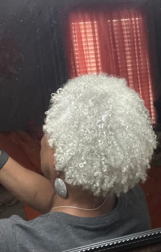 Customer photo review of NEW Sample Wash and Go System with Ultra Hold for Curly Hair
