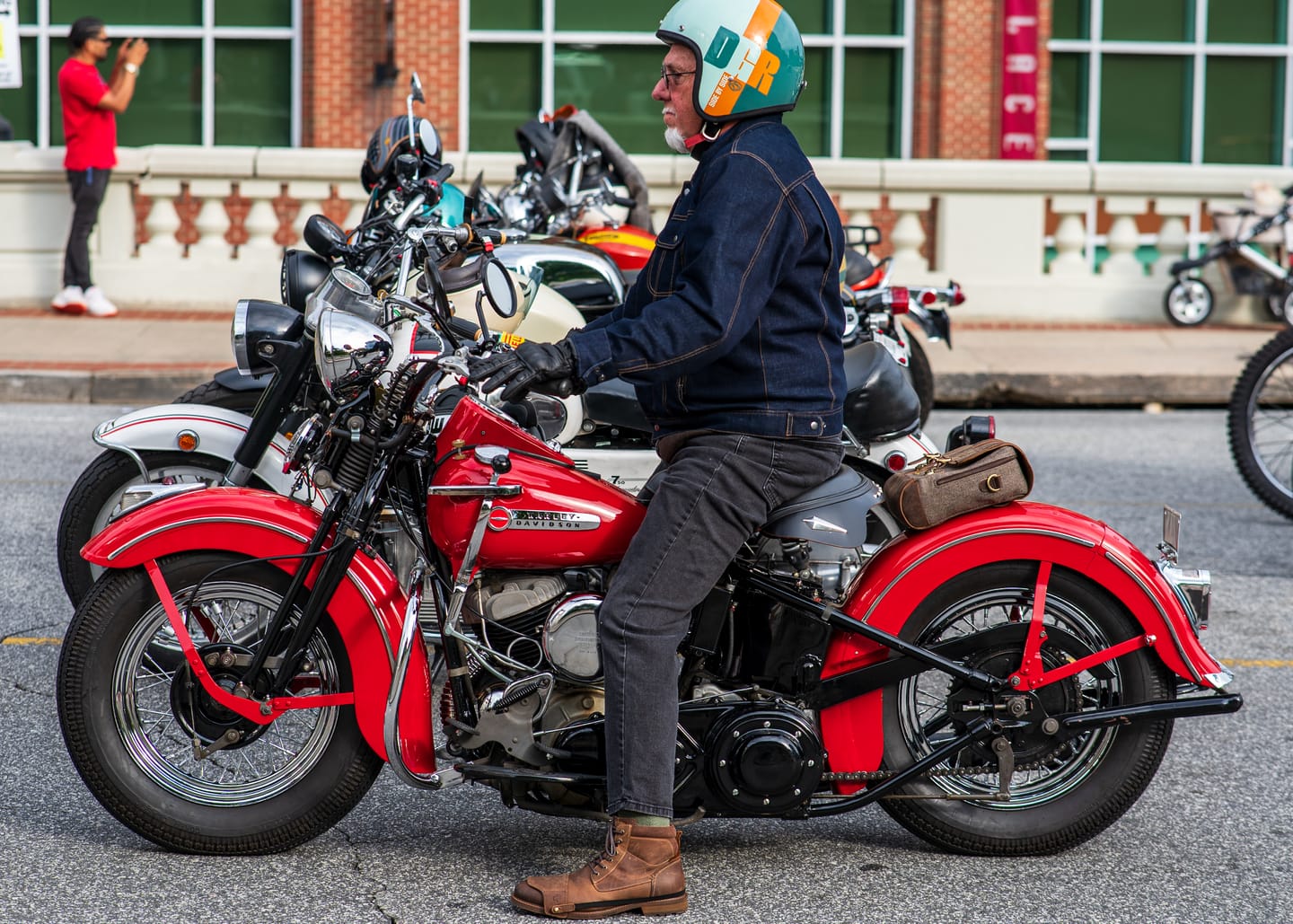 Customer photo review of tank and tail bag