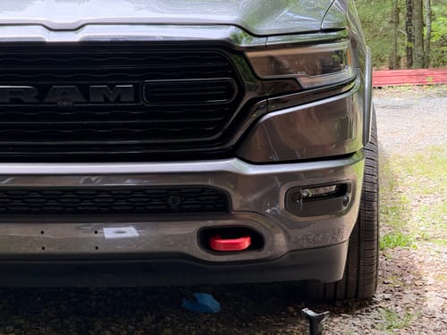 Customer photo review of Wheel Spacers 6X5.5 Hubcentric 1.5 inch for 2019-2023 RAM 1500 Real Forged
