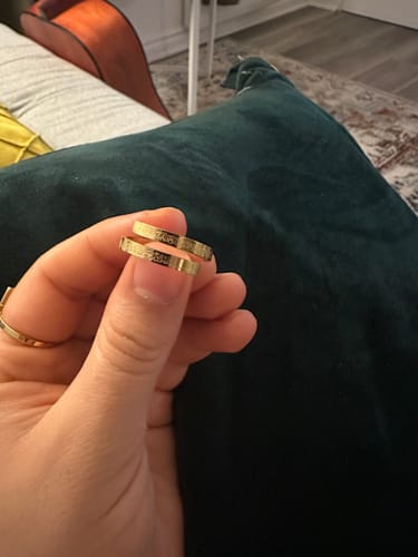 Customer photo review of Ayatul Kursi Spiral Ring