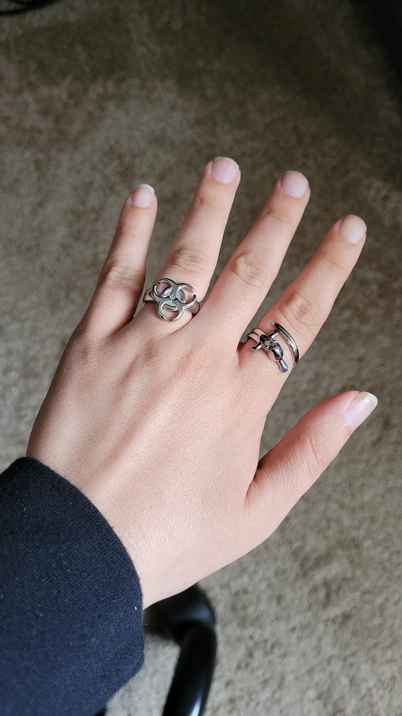 Customer photo review of BIOHAZARD RING