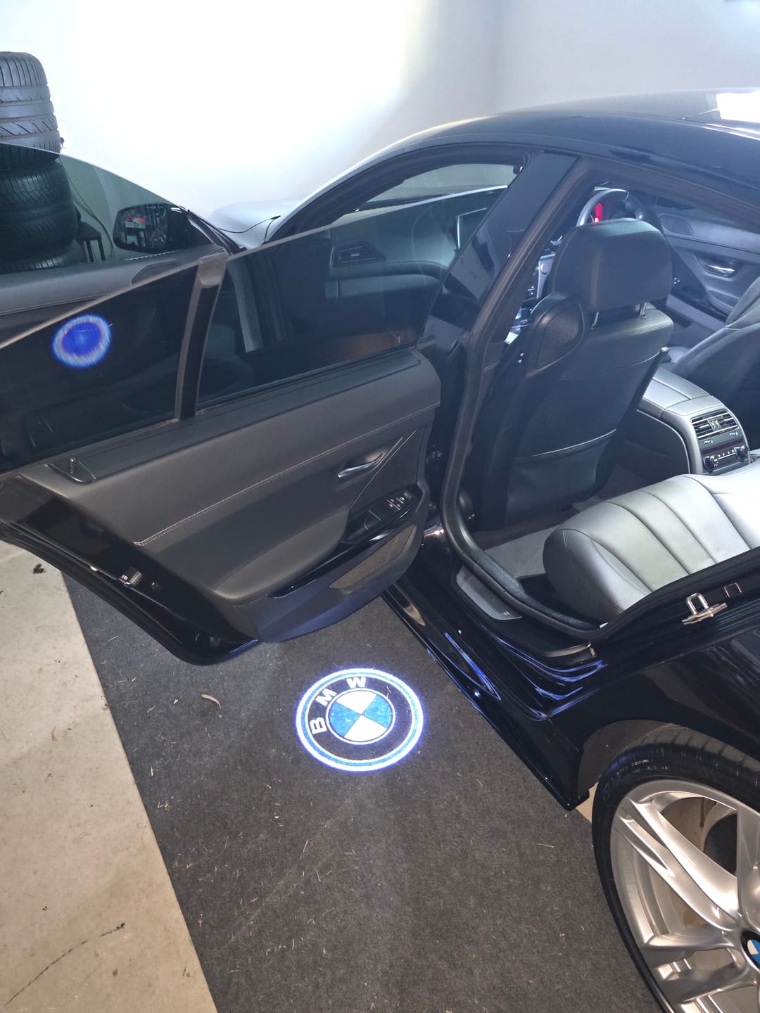 Customer photo review of BMW LED Car Door Welcome Logo Shadow Lights | E/F Chassis