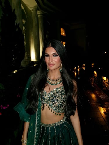 Customer photo review of KINJAL POLKI FULL SET