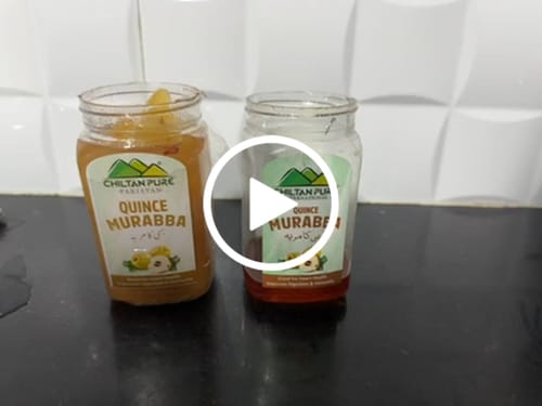 Customer video review of Quince (Fruit of Paradise) Bahi Murabba Safarjal Murabba (بہی کا مربہ) – Fibre- Rich, Good for Heart Health, Improves Digestion & Beneficial for Expectant Women