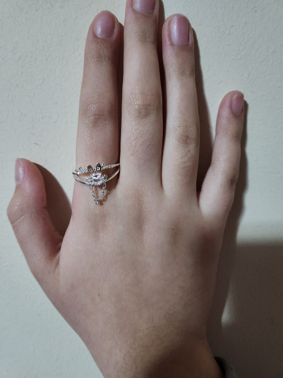 Customer photo review of Leeknow bunny ring